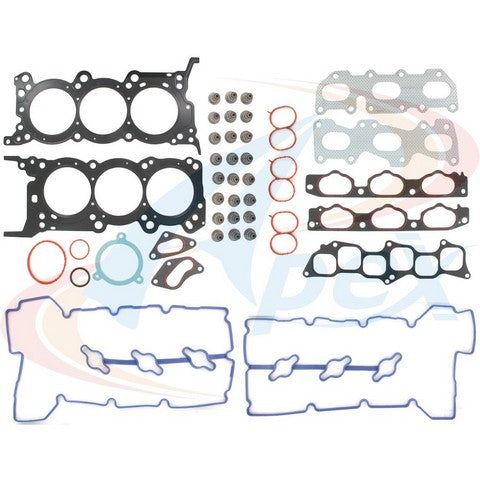 APEX Automobile Parts Inc Engine Cylinder Head Gasket Set P/N:AHS11050 Fits: Hyundai Azera 07-06, Hyundai Entourage 2007, Hyundai Veracruz 2007, Kia Amanti 2007, Kia Sedona 07-06, Kia Sorento 2007 - Image 1