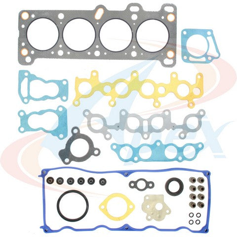 APEX Automobile Parts Inc Engine Cylinder Head Gasket Set P/N:AHS13000 Fits: Ford Festiva 93-88 - Image 1