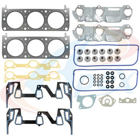 APEX Automobile Parts Inc Engine Cylinder Head Gasket Set P/N:AHS3050 Fits: Buick Century, Buick Regal, Buick Skylark, Chevrolet Beretta, Chevrolet Corsica, Chevrolet Lumina, Chevrolet Monte Carlo, Oldsmobile Achieva, Oldsmobile Cutlass Ciera - Image 1