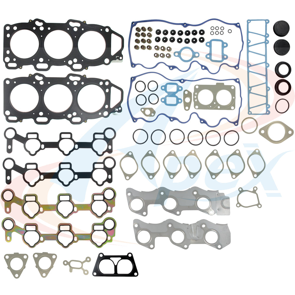 APEX Automobile Parts Inc Engine Cylinder Head Gasket Set P/N:AHS4013 Fits: Mazda 929 91-88, Mazda Mpv 98-89 - Image 1