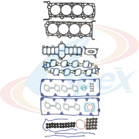 APEX Automobile Parts Inc Engine Cylinder Head Gasket Set P/N:AHS4127 Fits: Ford E-150 2003, Ford E-150 Club Wagon 2003, Ford E-150 Econoline 2002, Ford E-150 Econoline Club Wagon 2002, Ford E-250 2003, Ford Expedition 04-03, Ford F-150 03-02 - Image 1