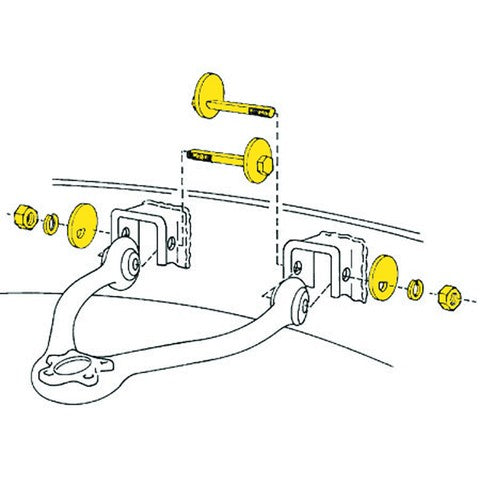 MOOG Chassis Products Alignment Caster / Camber Kit P/N:K6302 Fits: Cadillac Escalade, Chevrolet Astro, Chevrolet Blazer, Chevrolet C1500, Chevrolet C1500 Suburban, Chevrolet C2500, Chevrolet C2500 Suburban, Chevrolet C3500, Chevrolet Express 1500 - Image 2