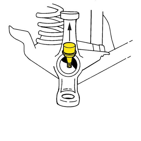 MOOG Chassis Products Suspension Ball Joint P/N:K7448 Fits: Dodge Ram 1500 08-06, Dodge Ram 2500 10-03, Dodge Ram 3500 10-03, Ram 2500 23-11, Ram 3500 23-11 - Image 2