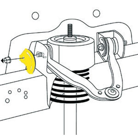 MOOG Chassis Products Alignment Camber Caster Cam P/N:K80277 Fits: Cadillac Escalade, Cadillac Escalade Esv, Cadillac Escalade Ext, Chevrolet Avalanche, Chevrolet Avalanche 1500, Chevrolet Avalanche 2500, Chevrolet Express 1500, Chevrolet Express 2500 - Image 2