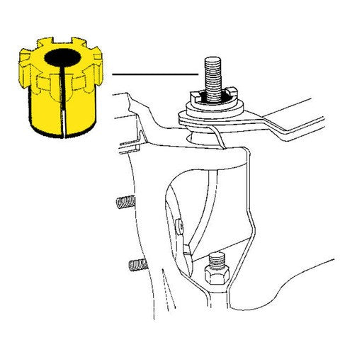 MOOG Chassis Products Alignment Caster / Camber Bushing P/N:K8969 Fits: Dodge Ram 2500, Dodge Ram 3500, Ford Bronco, Ford Excursion, Ford F-150, Ford F-250, Ford F-250 Hd, Ford F-250 Super Duty, Ford F-350, Ford F-350 Super Duty - Image 2