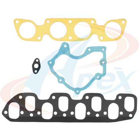 APEX Automobile Parts Inc Intake and Exhaust Manifolds Combination Gasket P/N:AMS11000 Fits: Chrysler E Class, Chrysler Laser, Chrysler Lebaron, Chrysler New Yorker, Chrysler TOWN &amp; COUNTRY, Dodge 400, Dodge 600, Dodge Aries, Dodge Caravan - Image 1