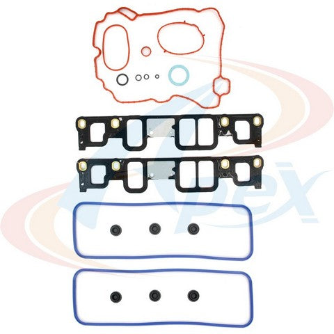 APEX Automobile Parts Inc Engine Intake Manifold Gasket Set P/N:AMS11591 Fits: Chevrolet Express 1500 14-07, Chevrolet Silverado 1500 13-07, Chevrolet Silverado 1500 Classic 2007, GMC Savana 1500 14-07, GMC Sierra 1500 13-07, GMC Sierra 1500 Classic 2007 - Image 1