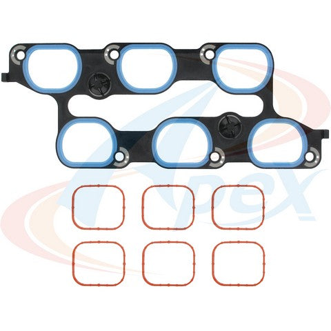 APEX Automobile Parts Inc Engine Intake Manifold Gasket Set P/N:AMS13173 Fits: Buick Lacrosse, Cadillac Ats, Cadillac Cts, Cadillac Srx, Cadillac Xts, Chevrolet Camaro, Chevrolet Caprice, Chevrolet Captiva Sport, Chevrolet Colorado - Image 1