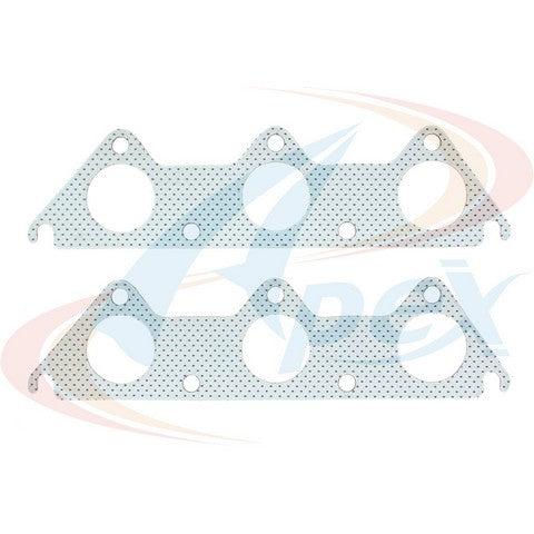APEX Automobile Parts Inc Exhaust Manifold Gasket Set P/N:AMS2221 Fits: Chrysler Cirrus, Chrysler Sebring, Dodge Avenger, Dodge Stratus, Mitsubishi Diamante, Mitsubishi Eclipse, Mitsubishi Galant, Mitsubishi Montero, Mitsubishi Montero Sport - Image 1
