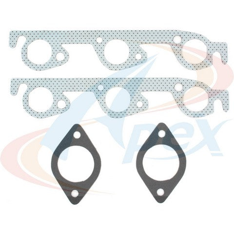 APEX Automobile Parts Inc Exhaust Manifold Gasket Set P/N:AMS2302 Fits: Chrysler Concorde, Chrysler Grand Voyager, Chrysler Imperial, Chrysler New Yorker, Chrysler Pacifica, Chrysler TOWN &amp; COUNTRY, Chrysler Voyager, Dodge Caravan, Dodge Dynasty - Image 1