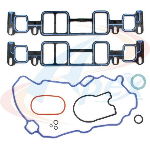 APEX Automobile Parts Inc Engine Intake Manifold Gasket Set P/N:AMS3200 Fits: Chevrolet Astro, Chevrolet Blazer, Chevrolet C1500, Chevrolet Express 1500, Chevrolet Express 2500, Chevrolet K1500, Chevrolet P30, Chevrolet S10, Chevrolet Silverado 1500 - Image 1