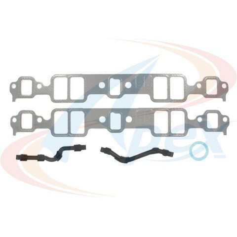 APEX Automobile Parts Inc Engine Intake Manifold Gasket Set P/N:AMS3220 Fits: Avanti Ii, Checker Marathon, Chevrolet Biscayne, Chevrolet Brookwood, Chevrolet C10 Pickup, Chevrolet C10 Suburban, Chevrolet C20 Pickup, Chevrolet C20 Suburban - Image 1