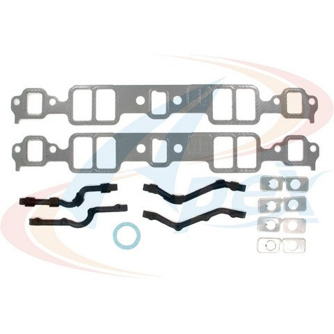 APEX Automobile Parts Inc Engine Intake Manifold Gasket Set P/N:AMS3221 Fits: Avanti Ii, Buick Century, Buick Lesabre, Buick Regal, Buick Skylark, Checker Marathon, Chevrolet Biscayne, Chevrolet Blazer, Chevrolet Brookwood - Image 1