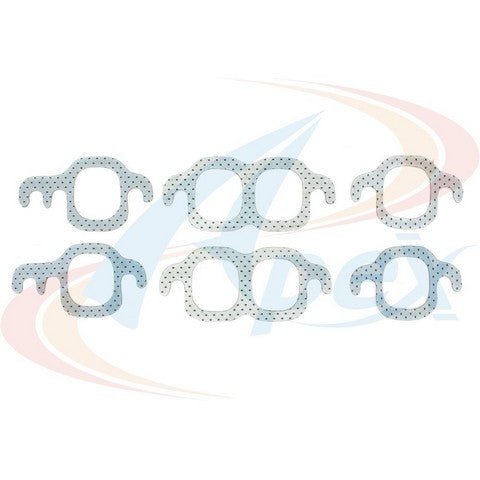 APEX Automobile Parts Inc Exhaust Manifold Gasket Set P/N:AMS3223 Fits: Avanti Ii, Buick Century, Buick Commercial Chassis, Buick Lesabre, Buick Regal, Buick Roadmaster, Buick Skylark, Cadillac Brougham, Cadillac Commercial Chassis - Image 1
