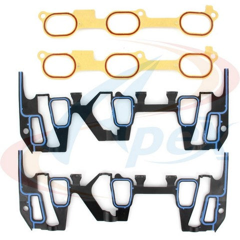 APEX Automobile Parts Inc Engine Intake Manifold Gasket Set P/N:AMS3505 Fits: Buick Century, Buick Rendezvous, Chevrolet Impala, Chevrolet Lumina, Chevrolet Lumina Apv, Chevrolet Malibu, Chevrolet Monte Carlo, Chevrolet Venture, Oldsmobile Alero - Image 1
