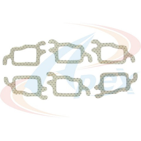 APEX Automobile Parts Inc Exhaust Manifold Gasket Set P/N:AMS3541 Fits: Buick Century, Buick Lesabre, Buick Regal, Buick Skyhawk, Buick Skylark, Chevrolet El Camino, Chevrolet Malibu, Chevrolet Monte Carlo, Chevrolet Monza, GMC Caballero - Image 1