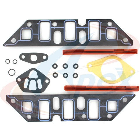 APEX Automobile Parts Inc Engine Intake Manifold Gasket Set P/N:AMS3550 Fits: Buick Electra, Buick Lesabre, Buick Reatta, Buick Riviera, Oldsmobile 98, Oldsmobile Delta 88, Oldsmobile Toronado, Pontiac Bonneville - Image 1