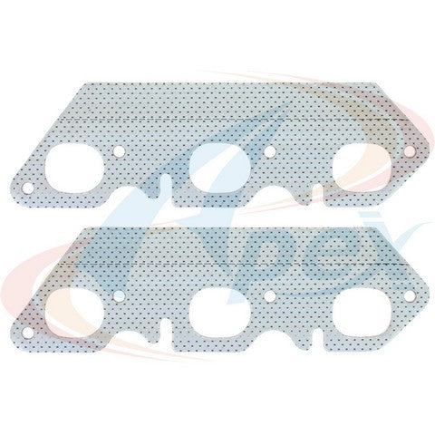 APEX Automobile Parts Inc Exhaust Manifold Gasket Set P/N:AMS3601 Fits: Chevrolet Camaro 02-95, Pontiac Firebird 02-95 - Image 1