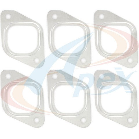 APEX Automobile Parts Inc Exhaust Manifold Gasket Set P/N:AMS3631 Fits: Chevrolet Lumina 95-91, Chevrolet Monte Carlo 1995, Oldsmobile Cutlass Supreme 95-91, Pontiac Grand Prix 95-91 - Image 1