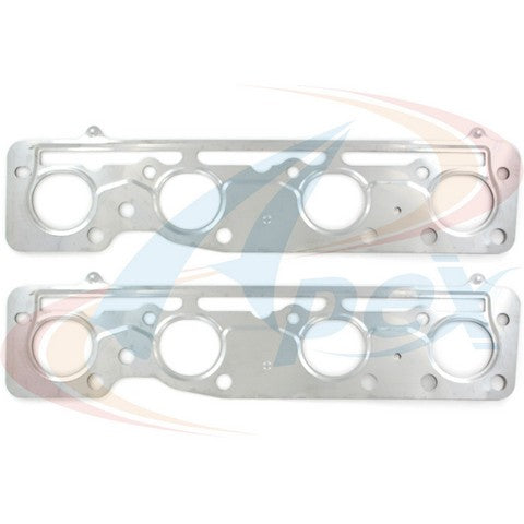 APEX Automobile Parts Inc Exhaust Manifold Gasket Set P/N:AMS3691 Fits: Buick Lucerne 11-06, Cadillac Deville 05-00, Cadillac Dts 11-06, Cadillac Eldorado 02-00, Cadillac Seville 04-00, Oldsmobile Aurora 03-01, Pontiac Bonneville 05-04 - Image 1