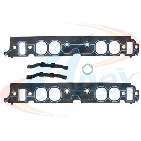 APEX Automobile Parts Inc Engine Intake Manifold Gasket Set P/N:AMS3811 Fits: Chevrolet C2500, Chevrolet C2500 Suburban, Chevrolet C3500, Chevrolet Express 3500, Chevrolet G30, Chevrolet K2500, Chevrolet K2500 Suburban, Chevrolet K3500, Chevrolet P30 - Image 1