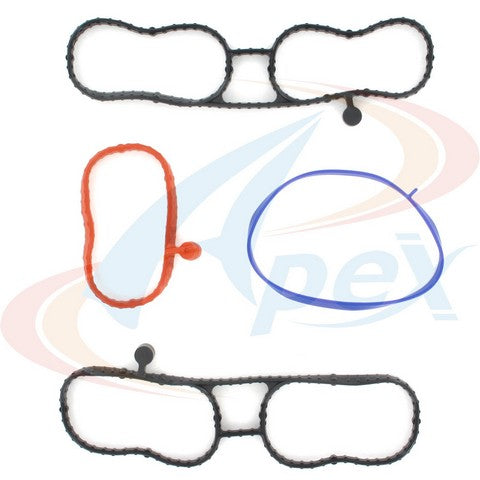 APEX Automobile Parts Inc Engine Intake Manifold Gasket Set P/N:AMS3960 Fits: Chevrolet Colorado 12-04, GMC Canyon 12-04, Hummer H3 10-06, Hummer H3t 10-09, Isuzu I-350 2006, Isuzu I-370 08-07 - Image 1