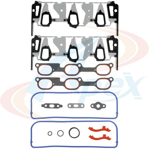 APEX Automobile Parts Inc Engine Intake Manifold Gasket Set P/N:AMS3971P Fits: Buick Rendezvous 07-06, Buick Terraza 06-05, Chevrolet Malibu 06-04, Chevrolet Uplander 06-05, Pontiac G6 06-05, Pontiac Montana 06-05, Saturn Relay 06-05 - Image 1