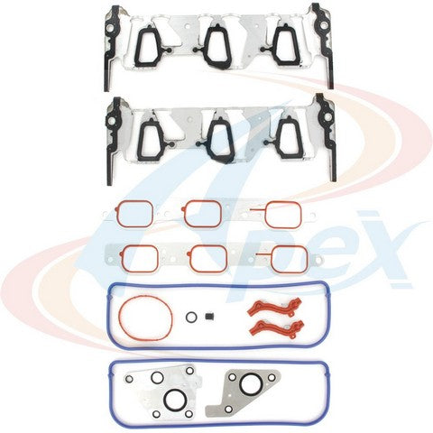 APEX Automobile Parts Inc Engine Intake Manifold Gasket Set P/N:AMS3981P Fits: Buick Lucerne, Buick Terraza, Chevrolet Impala, Chevrolet Malibu, Chevrolet Monte Carlo, Chevrolet Uplander, Pontiac G6, Pontiac Montana, Saturn Aura, Saturn Relay, Saturn Vue - Image 1
