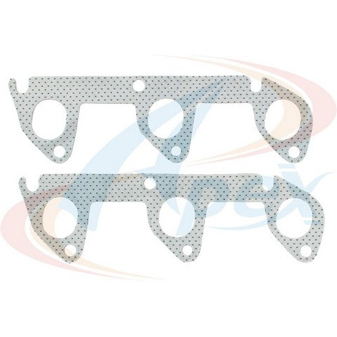 APEX Automobile Parts Inc Exhaust Manifold Gasket Set P/N:AMS4251 Fits: Ford Aerostar 95-86, Ford Probe 92-90, Ford Ranger 95-91, Ford Taurus 95-86, Ford Tempo 94-92, Ford Windstar 1995, Mazda B3000 95-94, Mercury Sable 95-86, Mercury Topaz 94-92 - Image 1