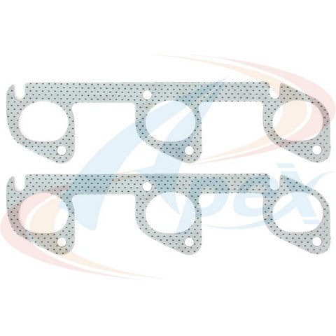 APEX Automobile Parts Inc Exhaust Manifold Gasket Set P/N:AMS4271 Fits: Ford Aerostar 96-90, Ford Explorer 96-91, Ford Ranger 96-90, Mazda B4000 96-94, Mazda Navajo 94-91 - Image 1