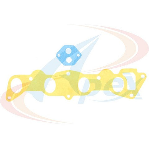 APEX Automobile Parts Inc Engine Intake Manifold Gasket Set P/N:AMS4400 Fits: Ford Escort 96-87, Ford Exp 88-87, Mercury Lynx 1987, Mercury Tracer 96-91 - Image 1