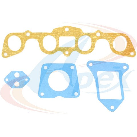 APEX Automobile Parts Inc Engine Intake Manifold Gasket Set P/N:AMS4431 Fits: Ford Escort 85-81, Ford Exp 85-82, Mercury Ln7 83-82, Mercury Lynx 85-81 - Image 1