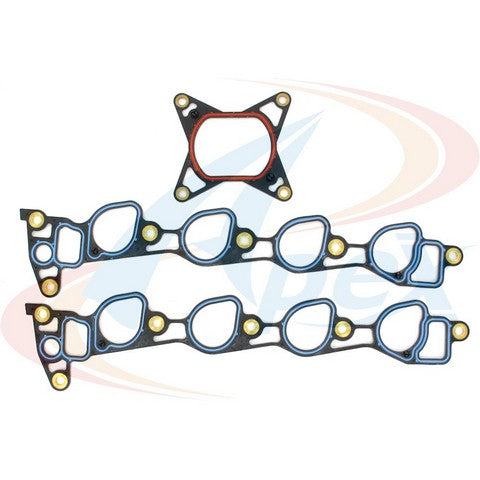 APEX Automobile Parts Inc Engine Intake Manifold Gasket Set P/N:AMS4743 Fits: Ford Crown Victoria 00-96, Ford Mustang 98-96, Ford Thunderbird 97-96, Lincoln Town Car 00-96, Mercury Cougar 97-96, Mercury Grand Marquis 00-96 - Image 1