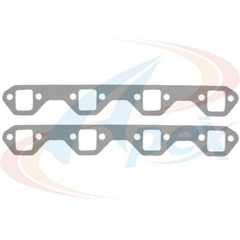 APEX Automobile Parts Inc Exhaust Manifold Gasket Set P/N:AMS4861 Fits: Ford Explorer 01-96, Ford F-150 95-93, Mercury Mountaineer 01-97 - Image 1