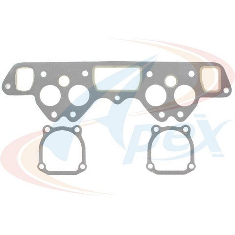 APEX Automobile Parts Inc Intake and Exhaust Manifolds Combination Gasket P/N:AMS5040 Fits: Nissan 510 73-68, Nissan 521 Pickup 72-69, Nissan 610 76-73, Nissan 620 76-75, Nissan 620 Pickup 74-72, Nissan 710 76-74 - Image 1