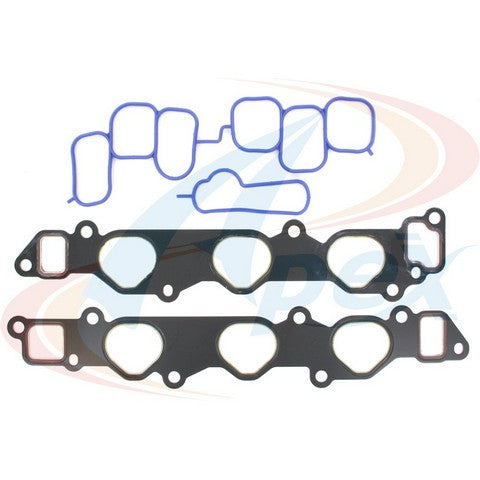 APEX Automobile Parts Inc Engine Intake Manifold Gasket Set P/N:AMS8721 Fits: Lexus Es330 06-04, Lexus Rx330 06-04, Lexus Rx400h 08-06, Toyota Camry 06-04, Toyota Highlander 10-04, Toyota Sienna 06-04, Toyota Solara 08-04 - Image 1