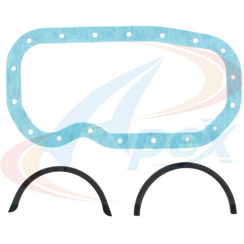 APEX Automobile Parts Inc Engine Oil Pan Gasket Set P/N:AOP305 Fits: Honda Passport 96-94, Isuzu Amigo 94-89, Isuzu Pickup 95-86, Isuzu Rodeo 97-91, Isuzu Trooper 91-86 - Image 1