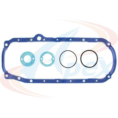 APEX Automobile Parts Inc Engine Oil Pan Gasket Set P/N:AOP323 Fits: Avanti Ii, Buick Commercial Chassis, Buick Roadmaster, Cadillac Brougham, Cadillac Commercial Chassis, Cadillac Escalade, Cadillac Fleetwood, Chevrolet Blazer, Chevrolet C10 - Image 1