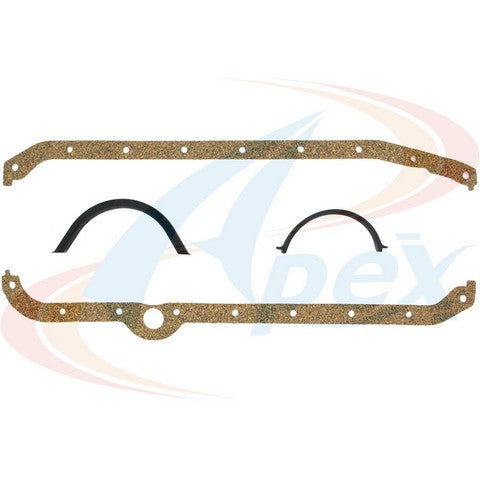 APEX Automobile Parts Inc Engine Oil Pan Gasket Set P/N:AOP324 Fits: Avanti Ii, Buick Century, Buick Regal, Checker Marathon, Chevrolet C10, Chevrolet C10 Suburban, Chevrolet C20, Chevrolet C20 Suburban, Chevrolet C30, Chevrolet Camaro - Image 1