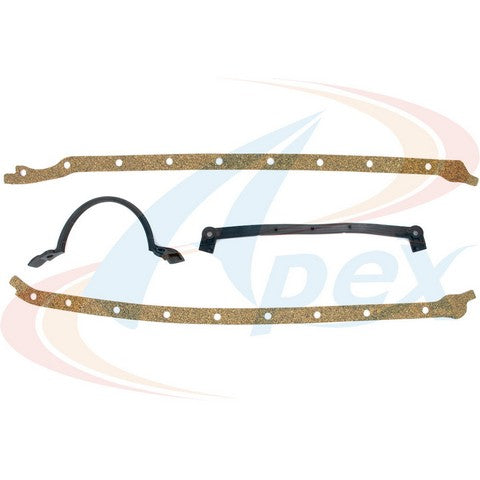 APEX Automobile Parts Inc Engine Oil Pan Gasket Set P/N:AOP378 Fits: Chevrolet C10, Chevrolet C10 Suburban, Chevrolet C1500, Chevrolet C20, Chevrolet C20 Suburban, Chevrolet C30, Chevrolet C3500, Chevrolet G30, Chevrolet K10, Chevrolet K20 Suburban - Image 1