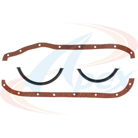 APEX Automobile Parts Inc Engine Oil Pan Gasket Set P/N:AOP500 Fits: Nissan 310 1982, Nissan Pulsar 1983, Nissan Pulsar Nx 86-83, Nissan Sentra 85-82 - Image 1