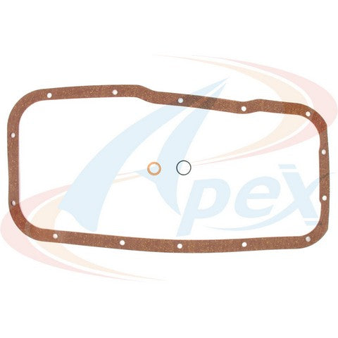 APEX Automobile Parts Inc Engine Oil Pan Gasket Set P/N:AOP502 Fits: Nissan 200sx 98-95, Nissan Nx 93-91, Nissan Pulsar Nx 90-89, Nissan Sentra 06-89 - Image 1