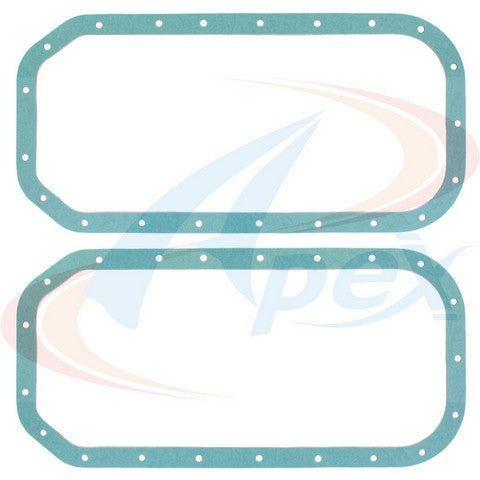 APEX Automobile Parts Inc Engine Oil Pan Gasket Set P/N:AOP808 Fits: Chevrolet Nova 1988, Geo Prizm 92-89, Toyota Celica 93-90, Toyota Corolla 92-85, Toyota Mr2 89-85 - Image 1