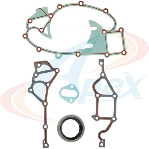 APEX Automobile Parts Inc Engine Timing Cover Gasket Set P/N:ATC11180 Fits: Ford E-250 Econoline Club Wagon, Ford E-350 Econoline, Ford E-350 Econoline Club Wagon, Ford F-250, Ford F-350, Ford F-59 Commercial Stripped Chassis - Image 1