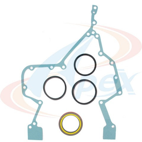 APEX Automobile Parts Inc Engine Timing Cover Gasket Set P/N:ATC11580 Fits: Dodge Ram 2500 02-98, Dodge Ram 3500 02-98 - Image 1