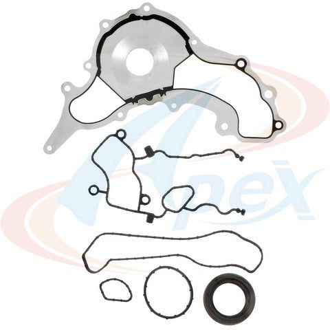 APEX Automobile Parts Inc Engine Timing Cover Gasket Set P/N:ATC13120 Fits: Chrysler 200, Chrysler 300, Chrysler TOWN &amp; COUNTRY, Dodge Avenger, Dodge Challenger, Dodge Charger, Dodge Durango, Dodge Grand Caravan, Dodge Journey, Jeep Cherokee - Image 1