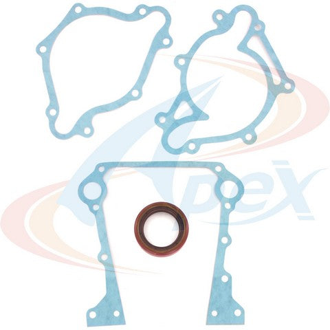 APEX Automobile Parts Inc Engine Timing Cover Gasket Set P/N:ATC2560 Fits: Dodge B150, Dodge B1500, Dodge B250, Dodge B2500, Dodge B350, Dodge B3500, Dodge D150, Dodge D250, Dodge D350, Dodge Dakota - Image 1