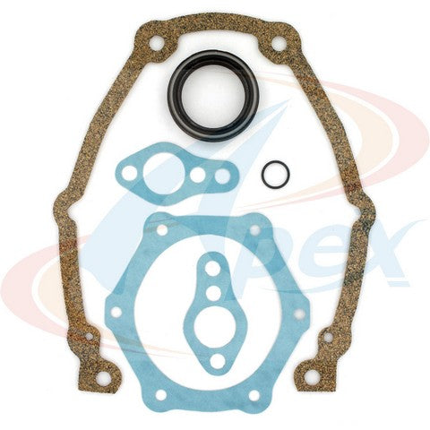 APEX Automobile Parts Inc Engine Timing Cover Gasket Set P/N:ATC3200 Fits: Chevrolet Astro, Chevrolet Blazer, Chevrolet C1500, Chevrolet Express 1500, Chevrolet Express 2500, Chevrolet K1500, Chevrolet P30, Chevrolet S10, Chevrolet Silverado 1500 - Image 1