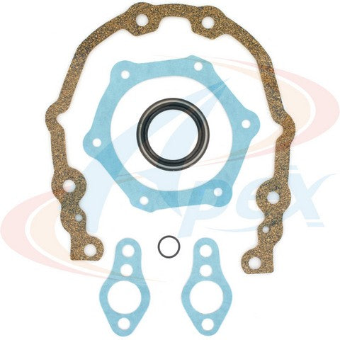 APEX Automobile Parts Inc Engine Timing Cover Gasket Set P/N:ATC3310 Fits: Cadillac Escalade, Chevrolet C1500, Chevrolet C1500 Suburban, Chevrolet C2500, Chevrolet C2500 Suburban, Chevrolet C3500, Chevrolet Express 1500, Chevrolet Express 2500 - Image 1