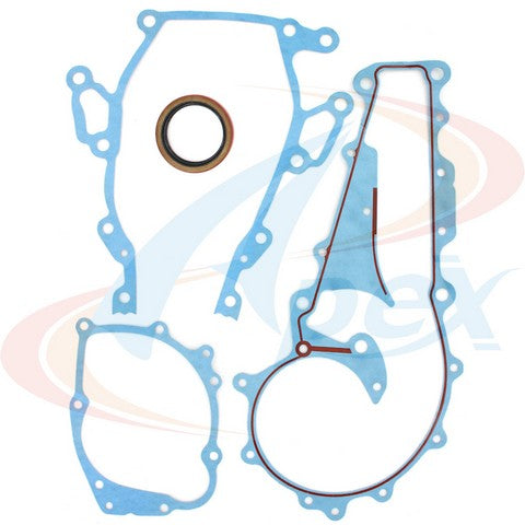APEX Automobile Parts Inc Engine Timing Cover Gasket Set P/N:ATC3511 Fits: Cadillac Commercial Chassis 1985, Cadillac Deville 1985, Cadillac Eldorado 1985, Cadillac Fleetwood 1985, Cadillac Seville 1985 - Image 1